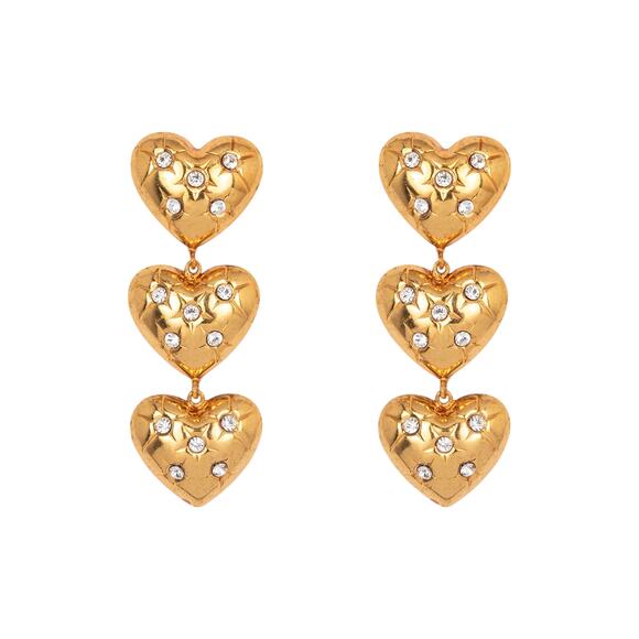 JENNIFER BEHR Harlow Earrings in Gold - Picture 1 of 11